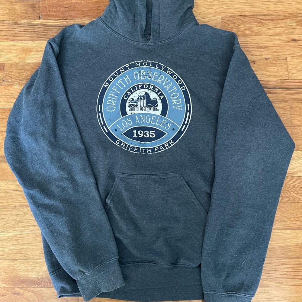 Griffith observatory hooded sweatshirt